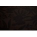 Бифлекс темно-коричневый с цветочным принтом, отрез 150х100 см - фото № 2