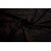 Бифлекс темно-коричневый с цветочным принтом, отрез 150х100 см - фото № 1