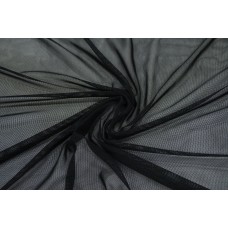 Трикотажная сетка цвет черный
