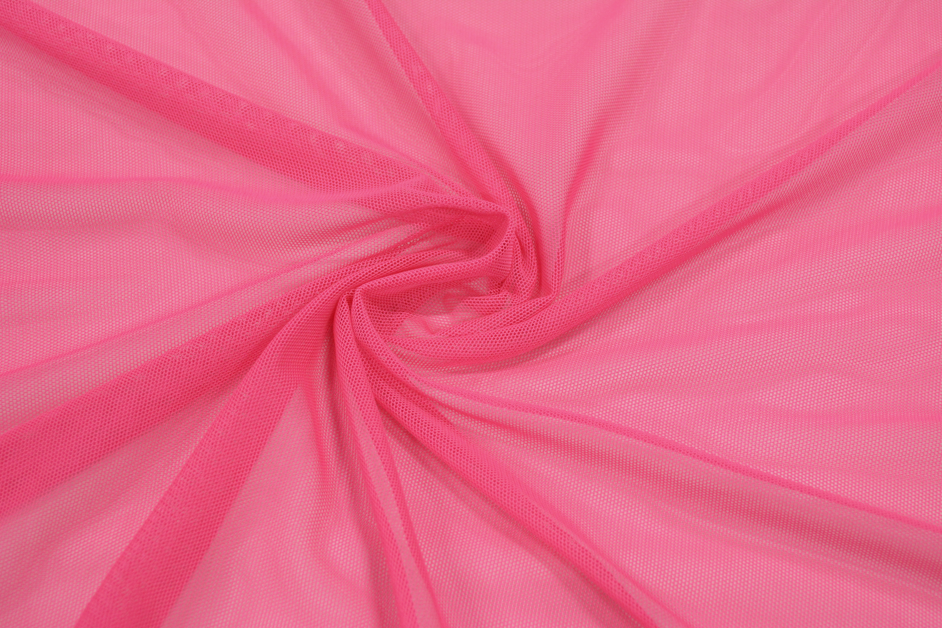 Трикотажная сетка цвет розовый C24-301